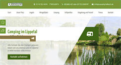 Desktop Screenshot of camping-helbach.de